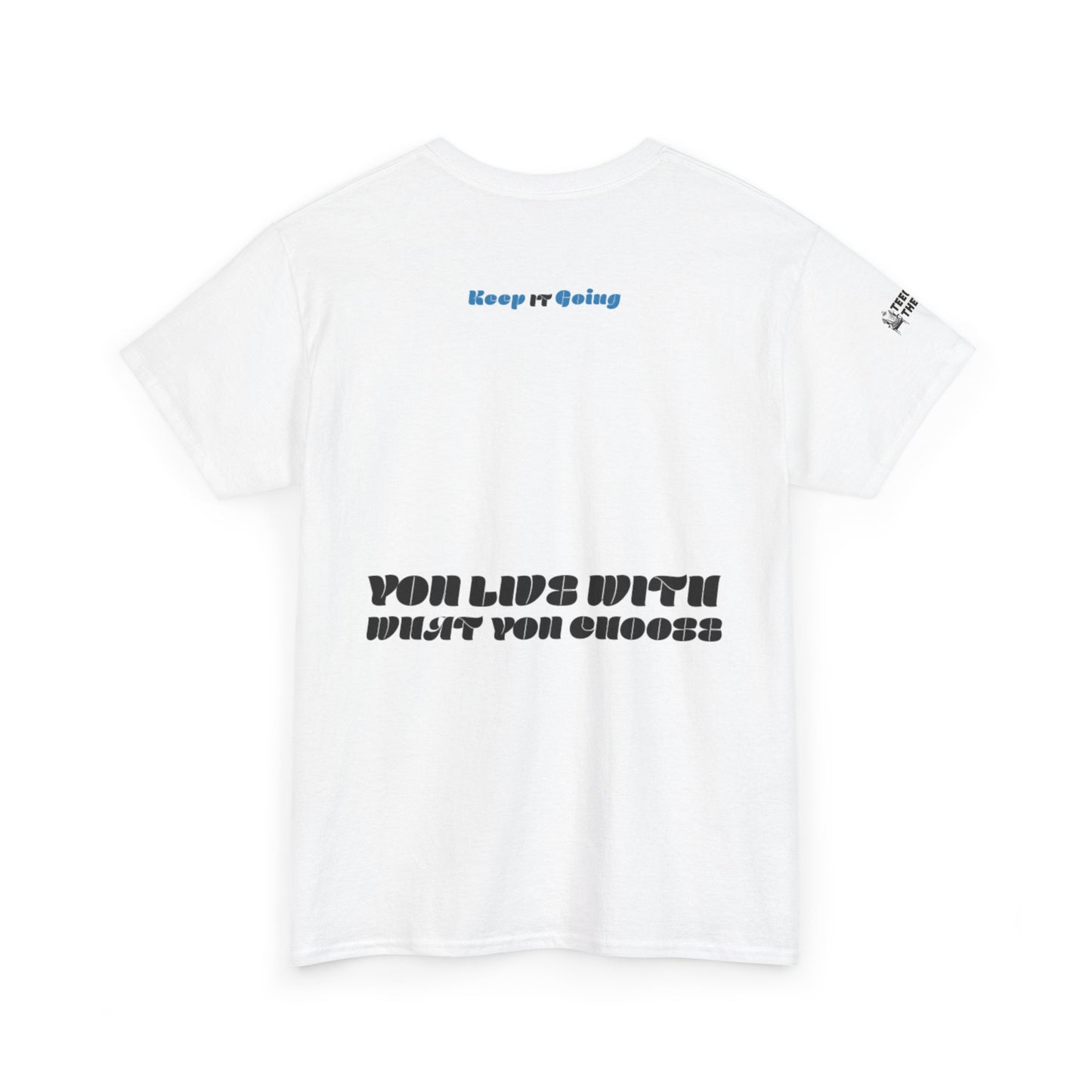 Breathe Unisex Heavy Cotton Tee - Inspirational Graphic T-Shirt